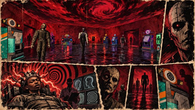 Concept art: the red room